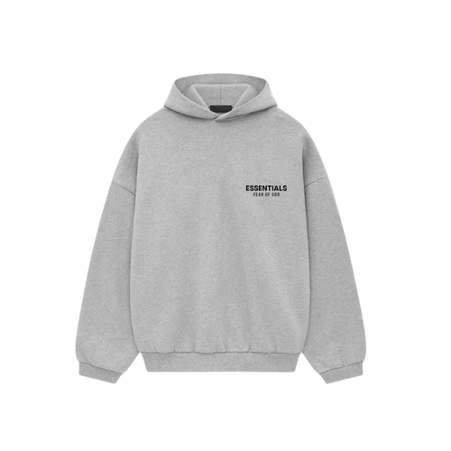 Hoodie Essentials Fleece Light Heather Gray Xxs - Fear of God - Modalova