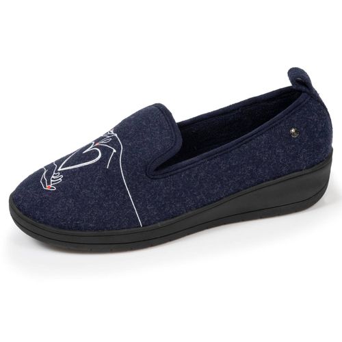 Chaussons Charentaises Ultra Confortables Et Légers, Technologie Everywear Marine - Isotoner - Modalova