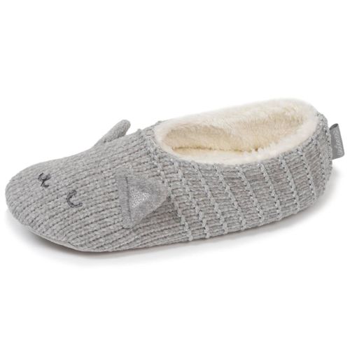 Chaussettes D'intérieur Maille Chenille - Fourrées, Antidérapantes - Isotoner - Modalova