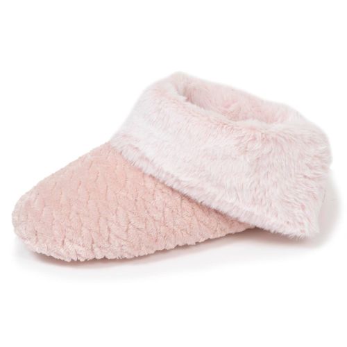 Chaussons Bottillons Micro Éponge, Semelle Antidérapante - Isotoner - Modalova