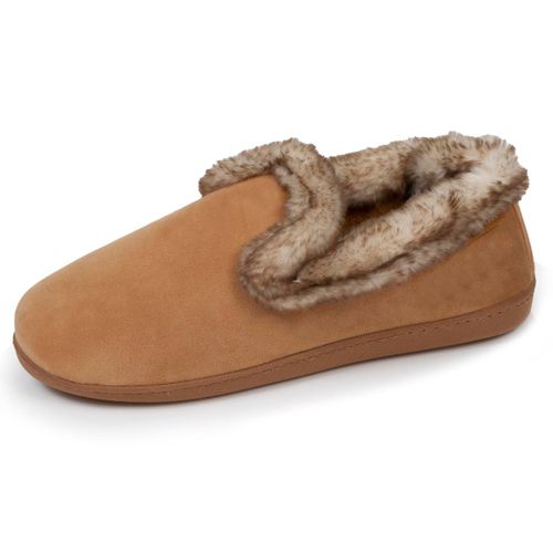 Chaussons Charentaises Semelle Ergonomique Confort, Chauds Camel - Isotoner - Modalova