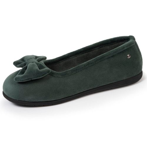 Chaussons Ballerines Souples, Ultra Confortables Et Légers, Confort Technologie Everywear Sauge - Isotoner - Modalova