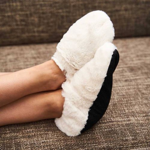Chaussons Chauffants - Du 36 Au 42 Beige - Pelucho - Modalova