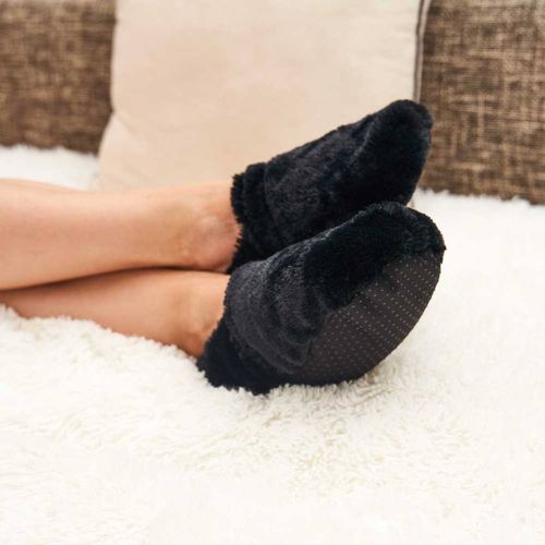 Chaussons Chauffants - Du 36 Au 42 Noir - Pelucho - Modalova