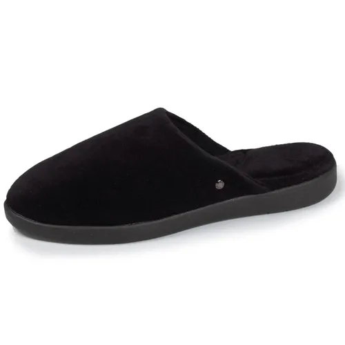 Chaussons Mules En Velours Ultra Doux - Isotoner - Modalova