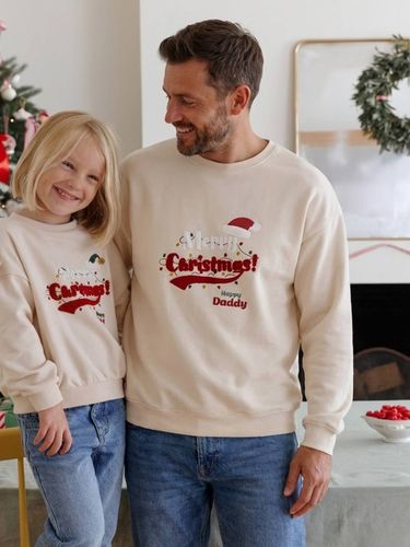 Sweat homme noël capsule famille vanille - Vertbaudet - Modalova