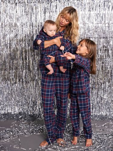 Pyjama flanelle noël capsule famille bordeaux - Envie De Fraise - Modalova