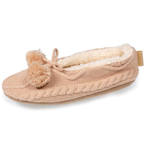 Chaussettes D'intérieur Ultra Confortables, Semelle En Suédine Avec Picots Antidérapants - Isotoner - Modalova
