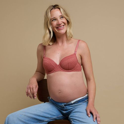 Soutien-gorge De Grossesse Ampliforme En Dentelle Sweet - Rougegorge - Modalova