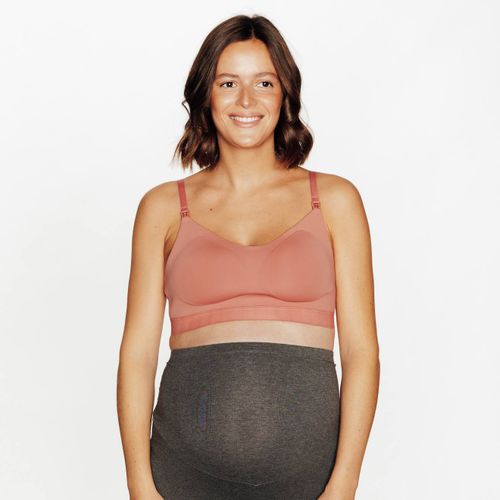 Brassiere De Grossesse Sans Armatures En Microfibre Heroine - Rougegorge - Modalova