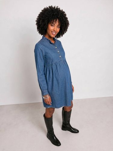 Robe de grossesse manches longues stone - Vertbaudet - Modalova