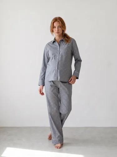Pyjama grossesse et allaitement sauge - Vertbaudet - Modalova