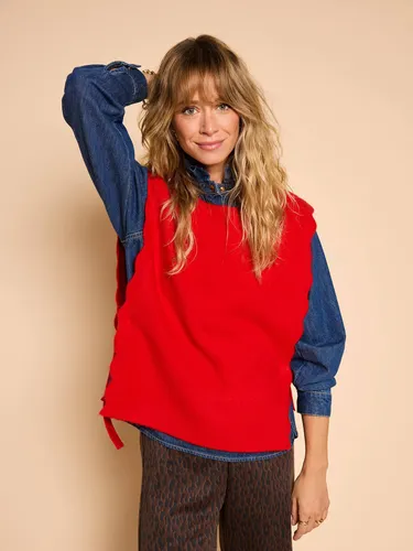 Pull sans manches rouge - Envie De Fraise - Modalova