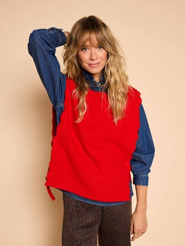 Pull sans manches rouge - Envie De Fraise - Modalova