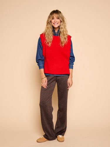 Pantalon large léopard Capsule mère/fille chocolat - Envie De Fraise - Modalova