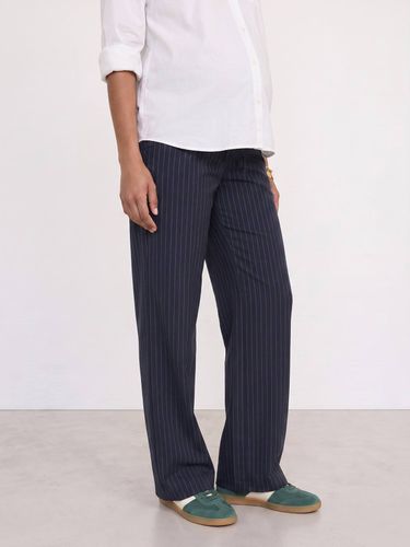 Pantalon de grossesse bandeau marine - Vertbaudet - Modalova