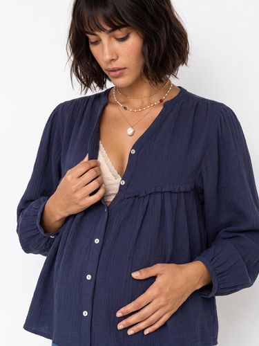 Chemise grossesse et allaitement ardoise - Vertbaudet - Modalova