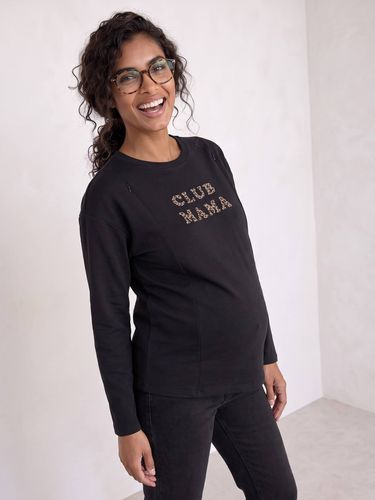 T-shirt grossesse et allaitement anthracite - Vertbaudet - Modalova