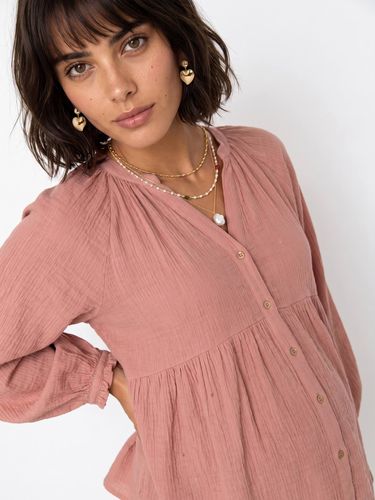 Blouse grossesse et allaitement en gaze coton bois de - Vertbaudet - Modalova