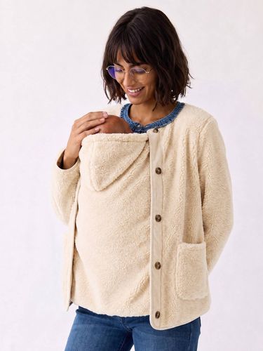 Veste de grossesse evolutive protège-bébé écru - Vertbaudet - Modalova
