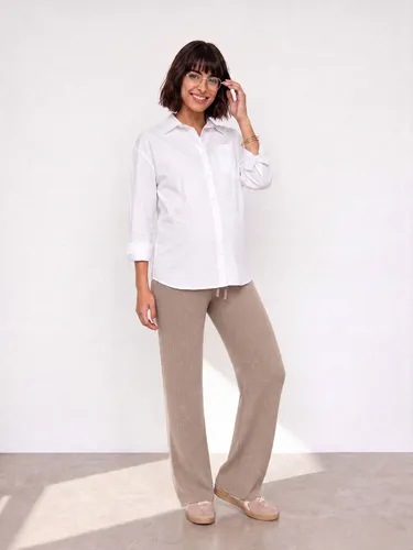 Pantalon de grossesse confort beige - Vertbaudet - Modalova
