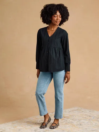 Blouse grossesse et allaitement en broderie anglaise - Envie De Fraise - Modalova