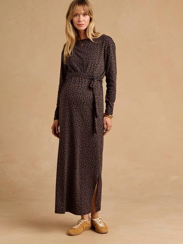 Robe longue de grossesse chocolat - Envie De Fraise - Modalova