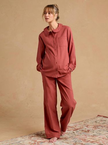 Pyjama de grossesse 2 pièces terracotta - Envie De Fraise - Modalova