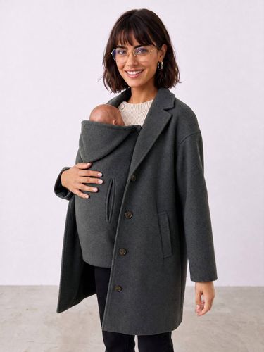 Manteau grossesse et protège bébé anthracite - Vertbaudet - Modalova