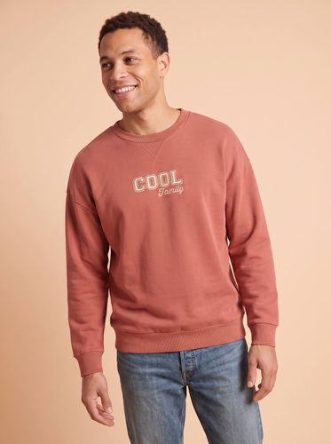Sweat manches longues homme Capsule Famille terracotta - Envie De Fraise - Modalova
