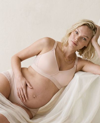 Soutien-gorge De Grossesse Et D'allaitement Serena Blush - Cache Coeur - Modalova