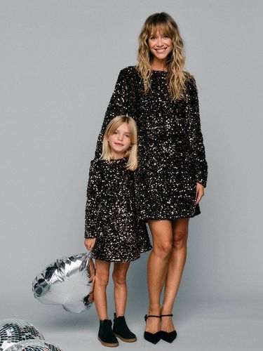Robe courte manches longues Capsule Famille chocolat - Envie De Fraise - Modalova