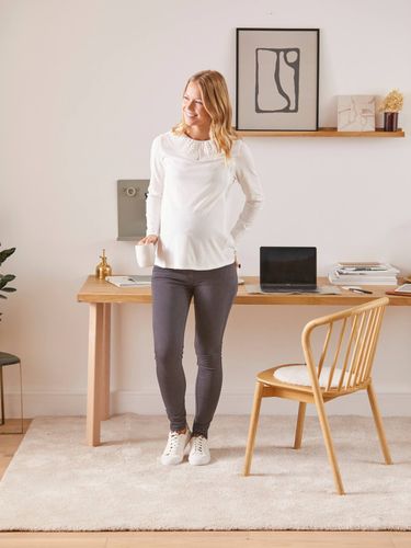 Jean slim de grossesse entrejambe 76 cm anthracite - Vertbaudet - Modalova