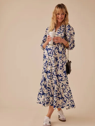 Robe longue grossesse esprit bohème boutonnée roi - Envie De Fraise - Modalova