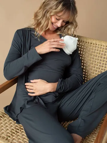 Kit de grossesse et allaitement 3 pièces box homewear émeraude - Envie De Fraise - Modalova