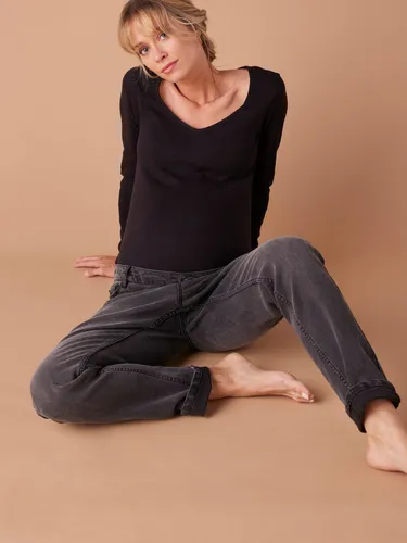 Jean de grossesse slim denim gris - Envie De Fraise - Modalova