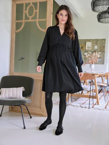 Robe courte de grossesse noir - Vertbaudet - Modalova