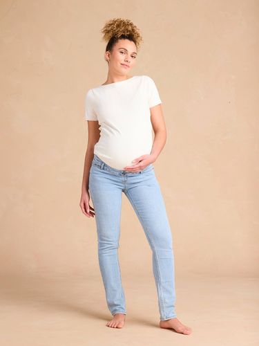 Jean de grossesse slim denim bleached - Envie De Fraise - Modalova