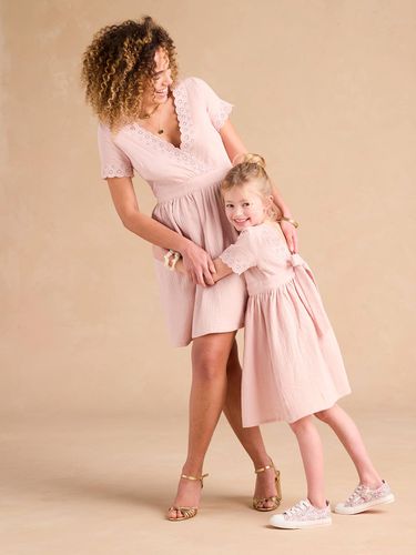 Robe de cérémonie capsule mère/fille poudré - Envie De Fraise - Modalova