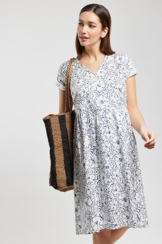 Robe cache-coeur fleurie - coton - ARMOR LUX FR - Modalova