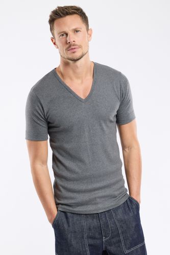T-shirt col V - coton épais - ARMOR LUX FR - Modalova