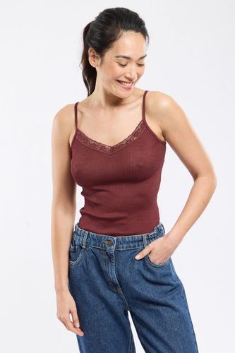 Caraco col dentelle - laine et soie - ARMOR LUX FR - Modalova