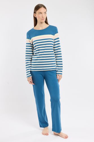Pyjama manches longues rayé - coton - ARMOR-LUX - Modalova