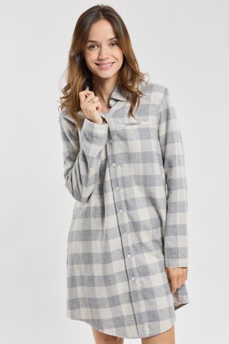 Chemise de nuit à carreaux - lyocel et coton - ARMOR LUX FR - Modalova