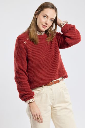 Pull col rond - alpaga et laine - ARMOR-LUX - Modalova