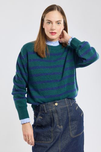Pull marin rayé Heritage - alpaga et laine - ARMOR-LUX - Modalova