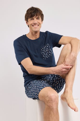 Pyjama short imprimé - coton - ARMOR LUX FR - Modalova