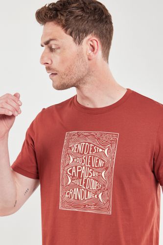 T-shirt sérigraphié vent d'est - coton léger - ARMOR LUX FR - Modalova