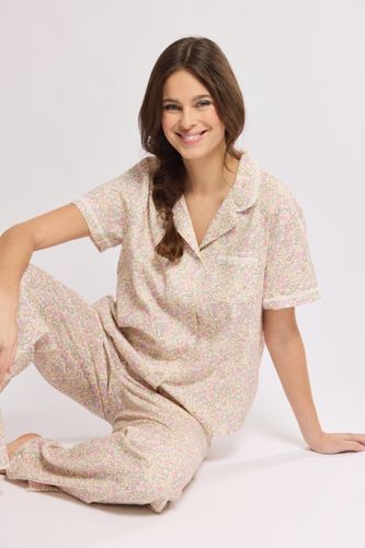 Pyjama imprimé fleurs - coton - ARMOR LUX FR - Modalova