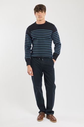 Pantalon à taille élastiquée aux côtés - ARMOR LUX FR - Modalova
